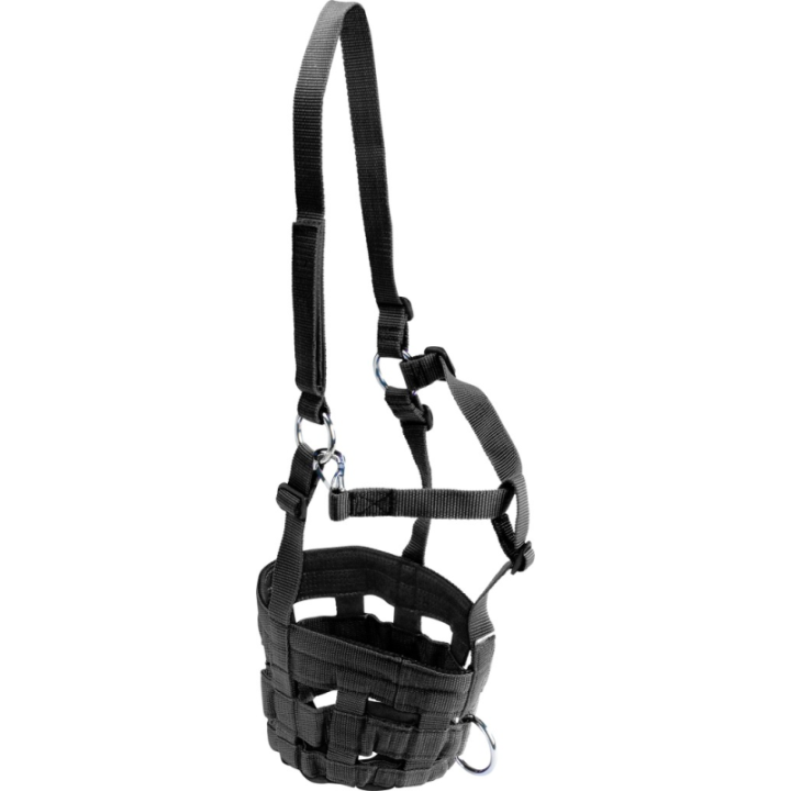 Museliere nylon chev.noir