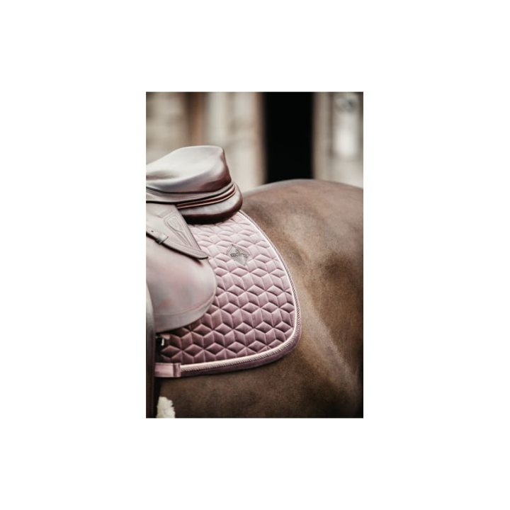 Tapis de selle velvet jumping parme