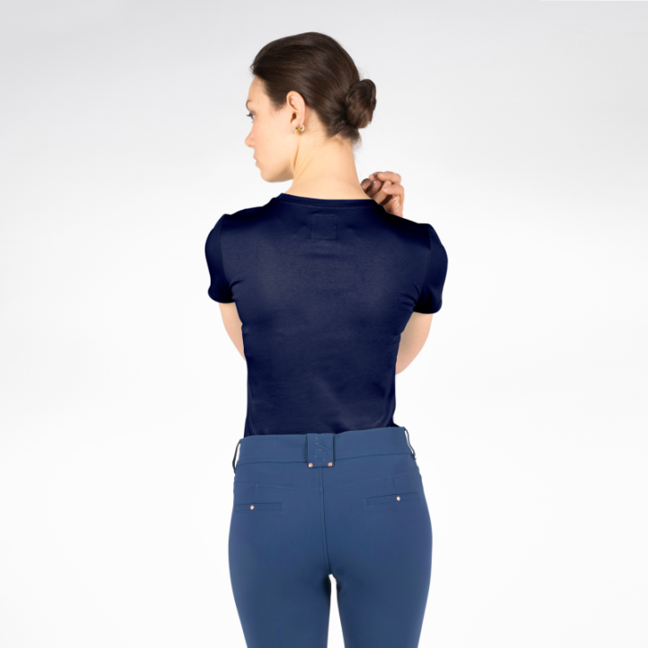 Tee shirt axelle holographique samshield blazon