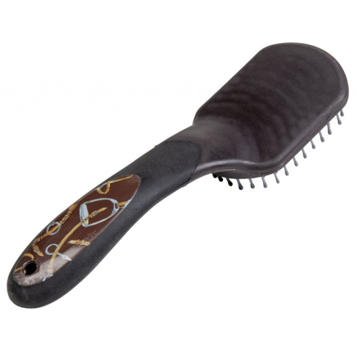 Brosse a crins  allure brun