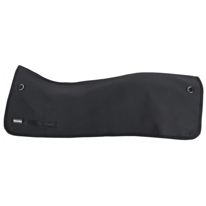 Chauffe dos back on track noir 100x120