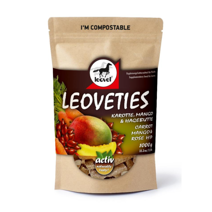 Bonbons leovet carotte, mango,cynorrhodon