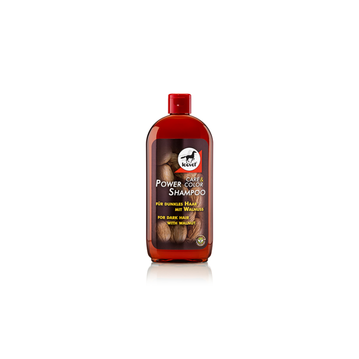 Shampoing pour chevaux fonce