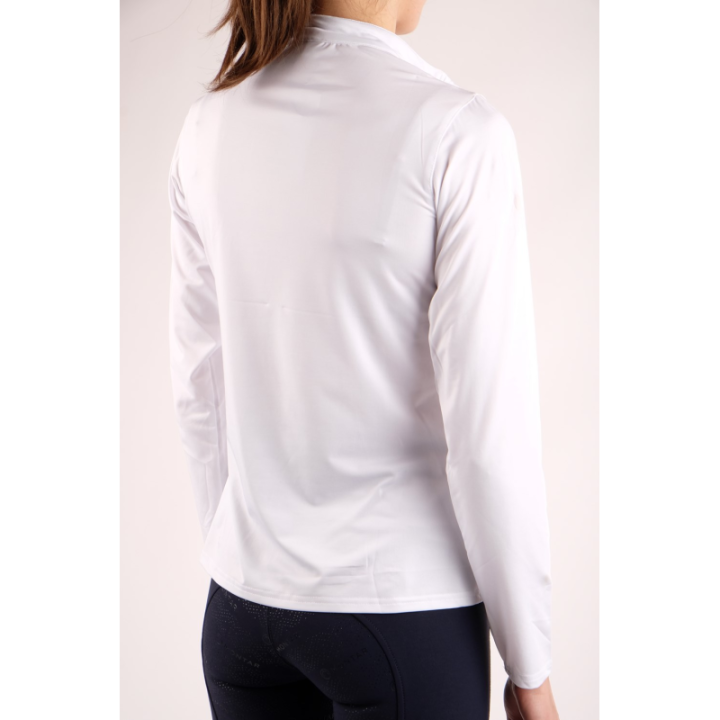 Polo everly rosegold manches longues