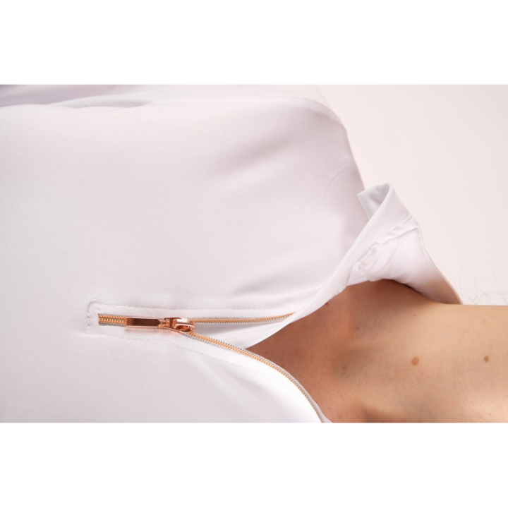 Polo everly rosegold manches longues