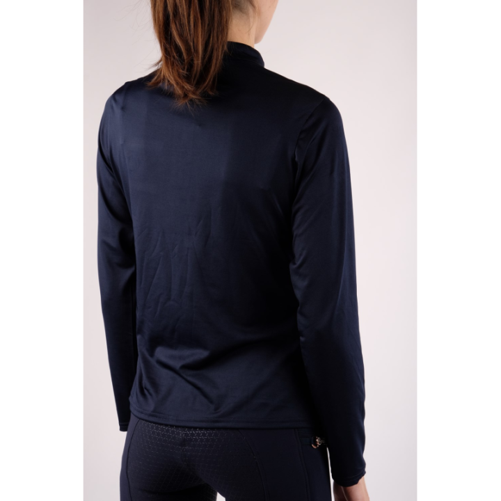 Polo everly rosegold manches longues