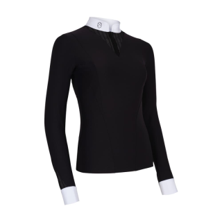 Polo concours samshield bianca