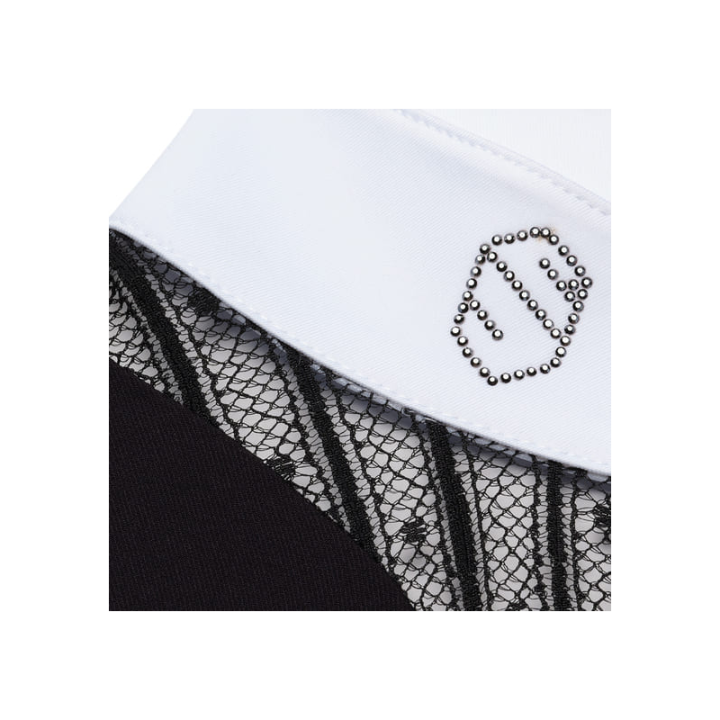 Polo concours samshield bianca