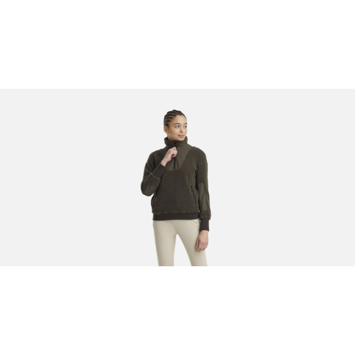 Sweat sherpa bouclettes horse pilot