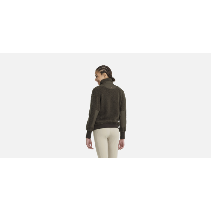Sweat sherpa bouclettes horse pilot