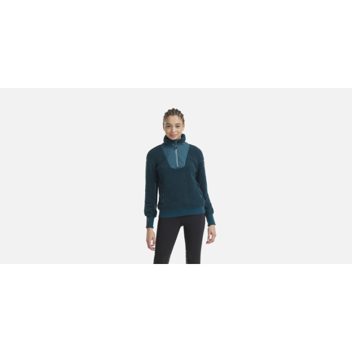 Sweat sherpa bouclettes horse pilot