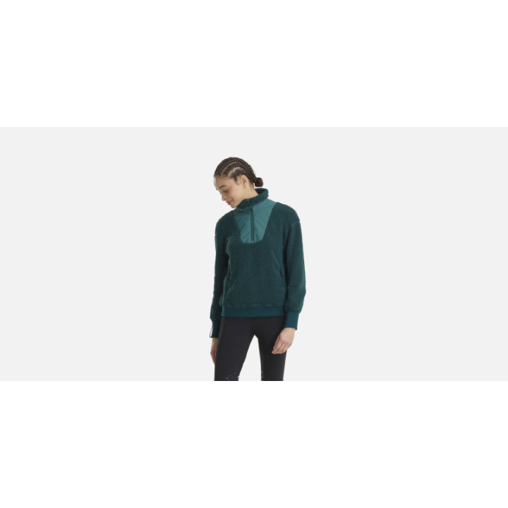 Sweat sherpa bouclettes horse pilot