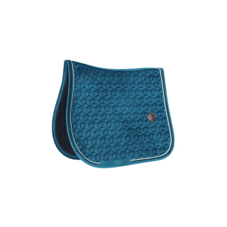 Tapis de selle velvet jumping emeraude