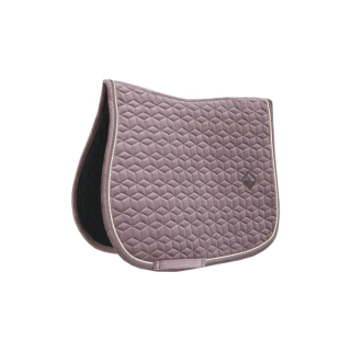 Tapis de selle velvet jumping parme