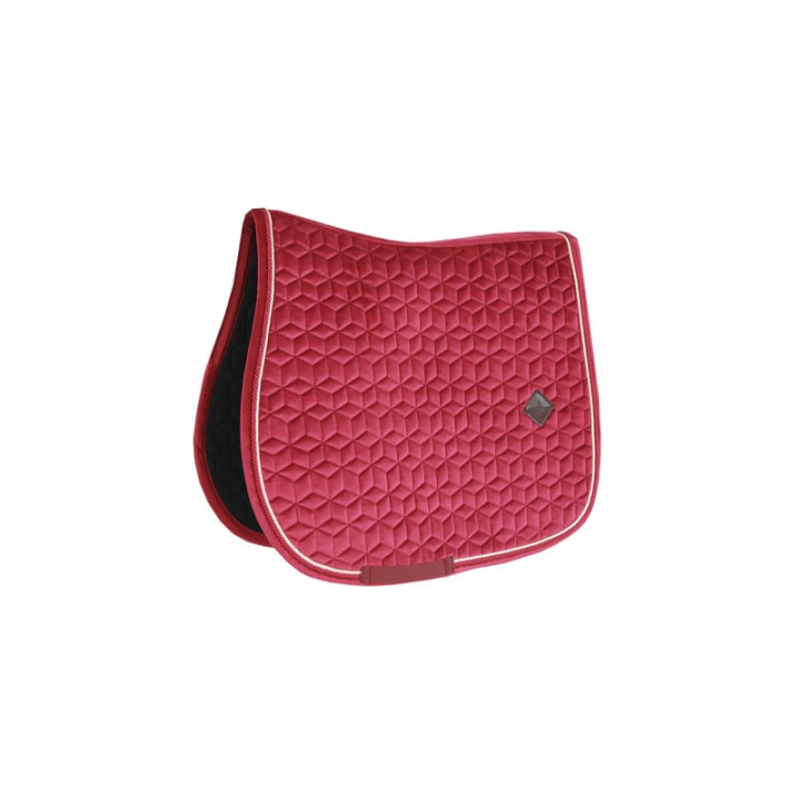 Tapis de selle velvet jumping fushia